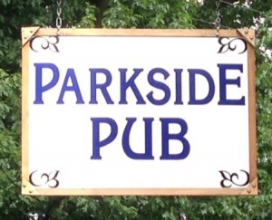 Parkside Pub sign