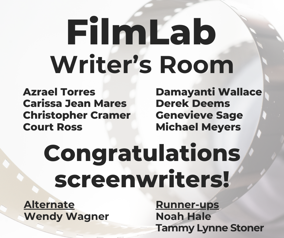 FilmLab Writer's Room Announcement
