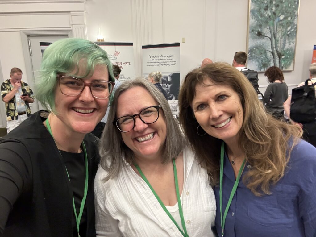 Souther Oregon writers smiling