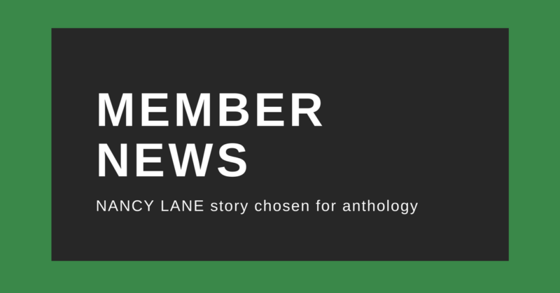 Nancy Lane story chosen for anthology