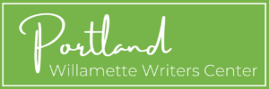 Portland Willamette Writers Center - Green and White header