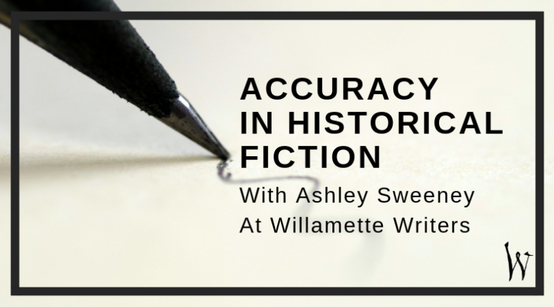Accuracy in Historical Fiction with Ashely Sweeney