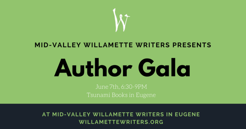 Author Gala in Eugene on June 7
