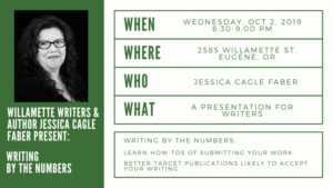 Writing By the Numbers with Jessica Cagle-Faber